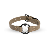 Biothane 領圈 豪利特水晶項圈 - 馬丁尼橄欖色(白玉石)